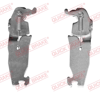 Adjuster Set, drum brake - 108 53 013 QUICK BRAKE
